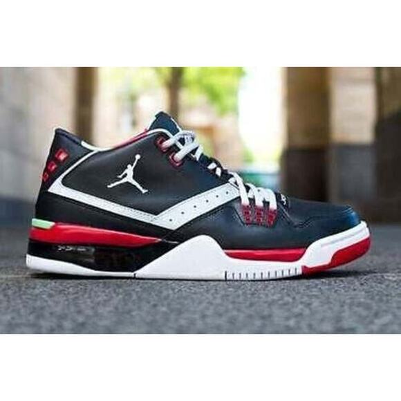 Nike Jordan Flight 23 Black/White/Gray Men's Basketball Shoes Size 11